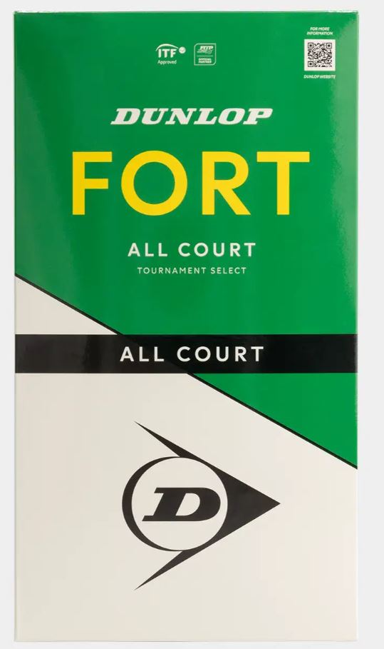 Dunlop Fort All Court TS 2x4er Dose gelb