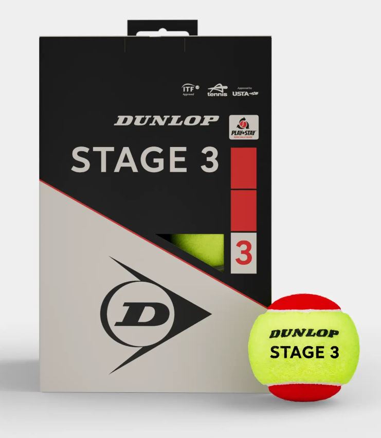 Dunlop Mini Stage 3 red 12er  (75 % langsamer)
