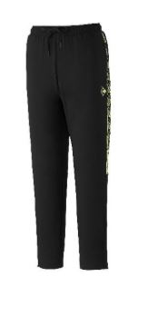 Dunlop TRACK PANTS SIDE TAPE BLACK
