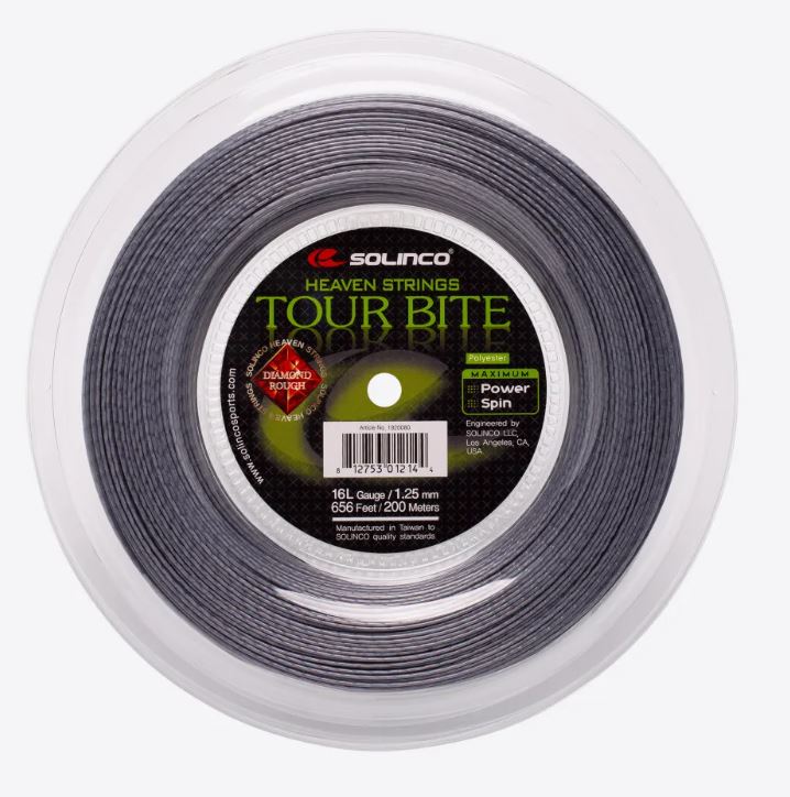 Solinco Tour Bite Diamond Rough 17 silver
